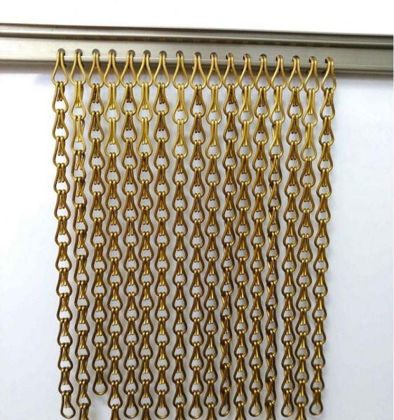1mm-100mm Metal Mesh Curtain Panels For Interior / Exterior / Partition /