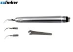 Manual Air Scaler Dental Polishing 3 Tips Free 4 / 2 Holes Stainless Steel