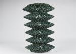 Diamond Hole Galvanized Chain Link Fence for Highway / Airport