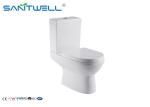 Close Coupled Toilet Ceramic WC 710*400*760 mm Size