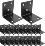 Metal Steel Bracket Standard 90 Degree L Shaped Corner Brace for Wood Cabinets