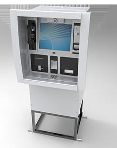 Wholesale Wall Mounted / Through Wall Kiosk Cash Operate For Money Deposit Withdraw Transfer from china suppliers