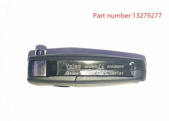 3 Buttons 433MHz 13279277 Vauxhall Astra Key Fob Corsa Insignia Zafira Vauxhall