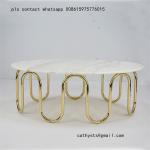 hospitality furnishing metal tables base and chairs gold colour