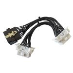 1 To 2 Y Female Extension Obdii 16 Pin , automotive Obd Y Splitter Cable
