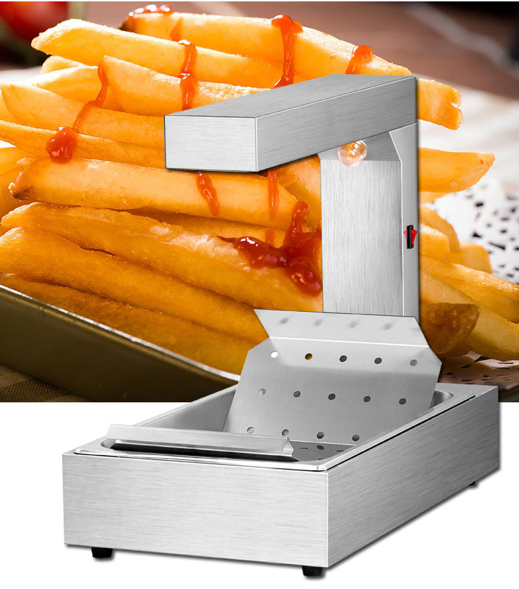Electric French Fried Chip Warmer for Keeping Food Warm and Displaying Delicious Food