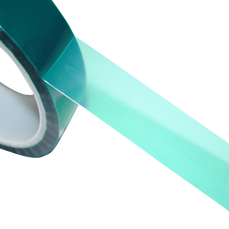 2 inch Insulation PET Adhesive Tape Green Pet Polyester Silicone Masking Tape