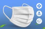 Civil Standard Anti Virus White Procedure 3 Ply Non-Woven Earloop Disposable