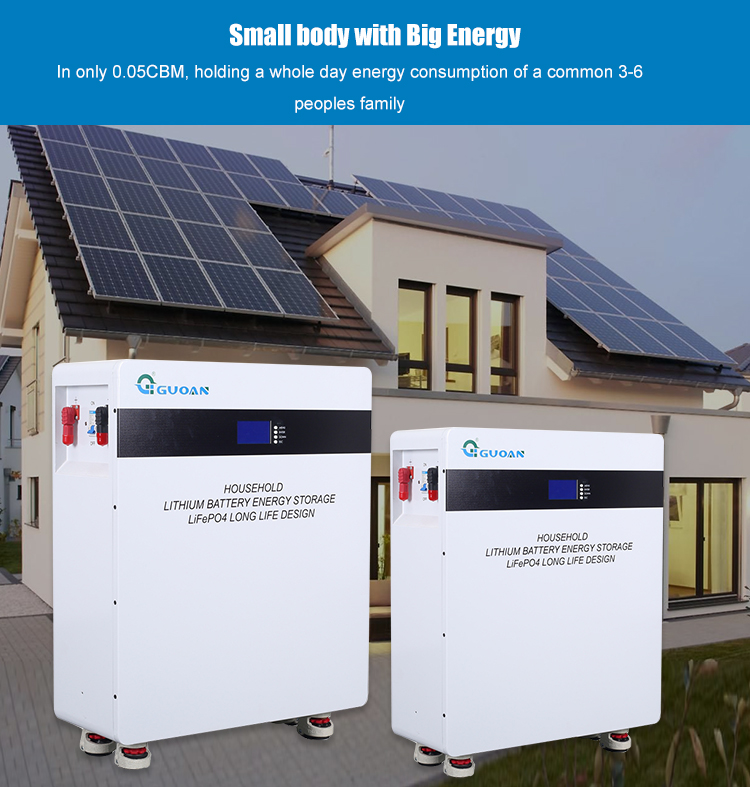 Standalone Lithium Ion Powerwall Solar Energy Storage Battery 51.2V 400Ah