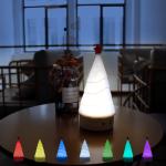 Christmas Silicone Night Light LED Rechargeable Battery Operated For Kids Baby