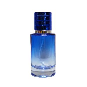 Wholesale Hot spot 30ML50ML cylindrical perfume bottle straight round spray bottle high-end screw perfume glass bottle from china suppliers