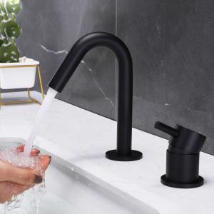 Wholesale SUS304 Stainless Steel Single Hole Single Handle Basin Mixer in Chrome Matte Black Gold Sn from china suppliers