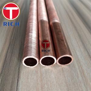 Wholesale Low Fin Seamless Copper Alloy Tube C10200 B75 12.7×1.2mm Annealed Finish from china suppliers