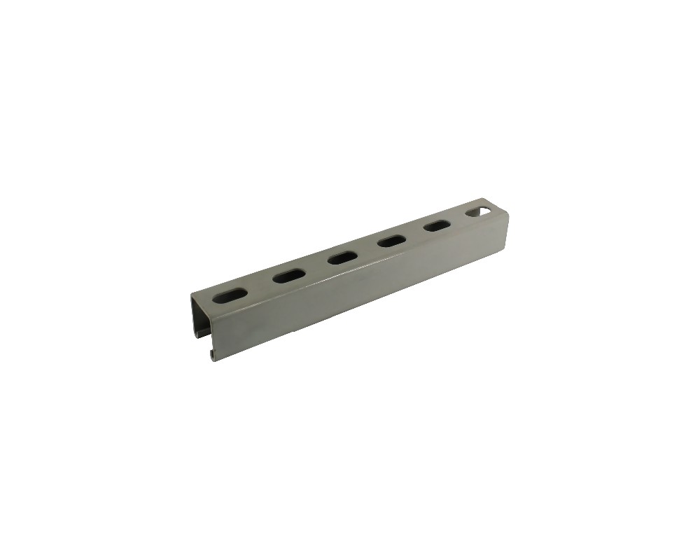 3 Inch Mild Carbon Steel C Channel Slotted Hot Dip Galvanized Strut Perforated Metal