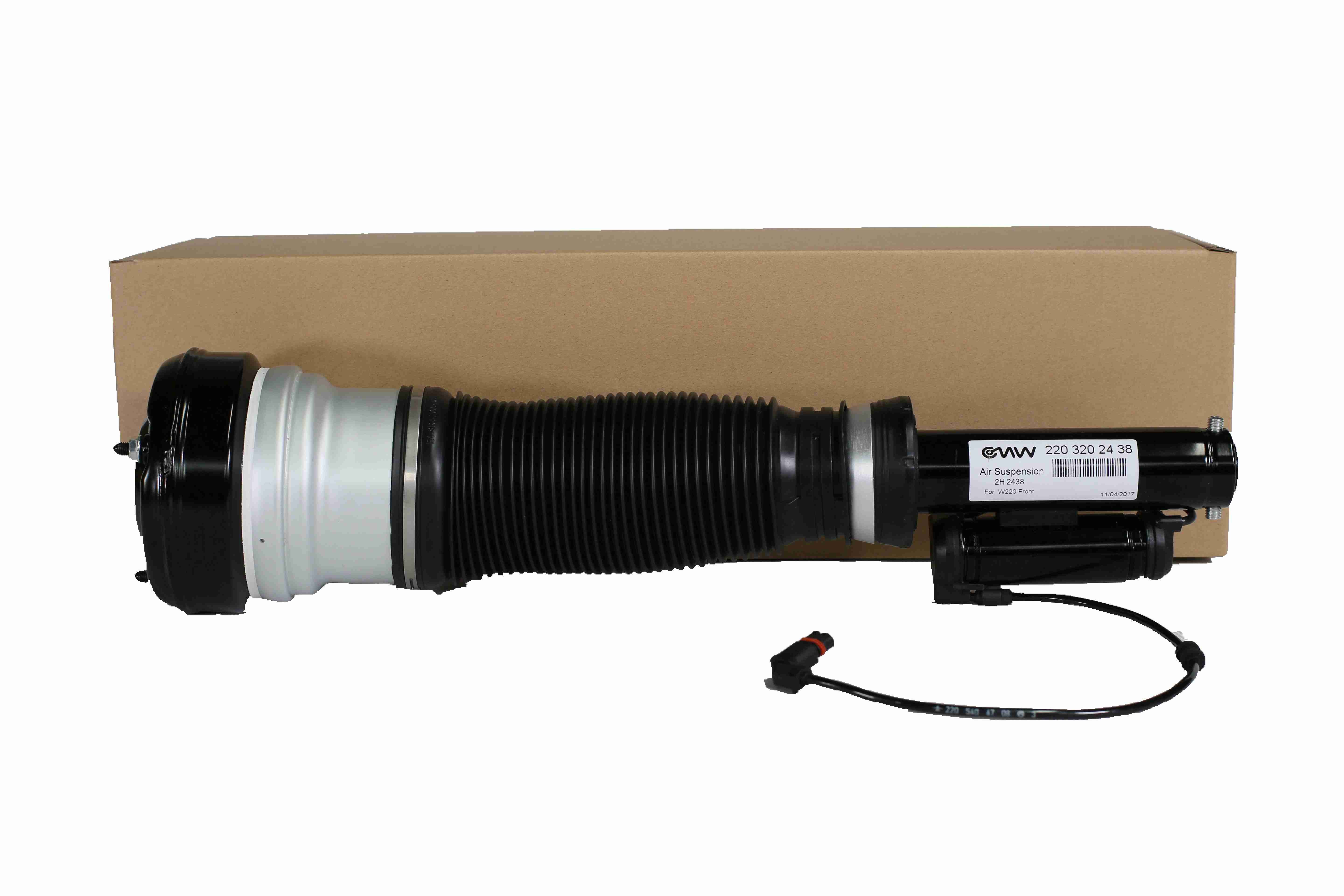 Mercedes Benz W220 Air Ride Shock Absorber Replacement Front 2203202438