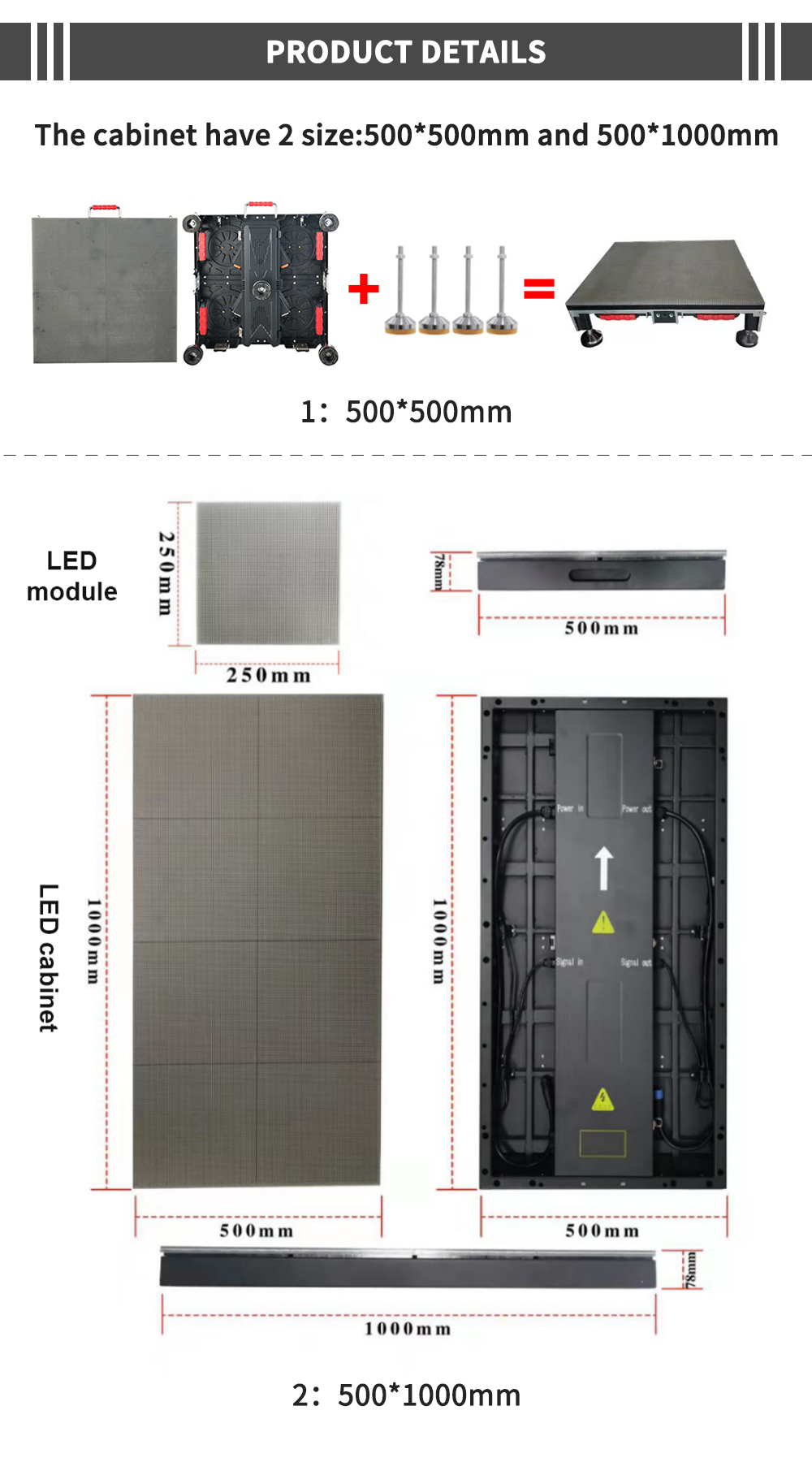 Programable Interactive LED Dancefloor P4.81 LED Dj Stage Dance Floor For Retail Store