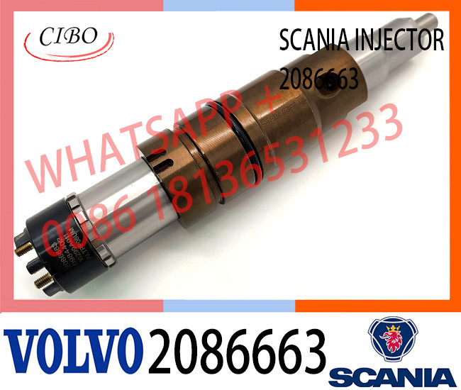 2086663 / 575177 AYB Remanufactured Diesel Fuel Injector for DC09/DC13/DC16 Engines