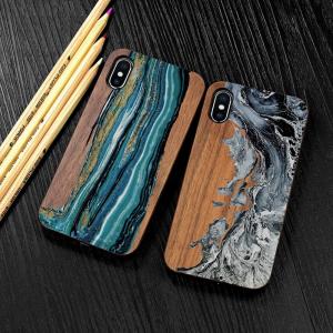 Wholesale Shockproof Bamboo Biodegradable Phone Covers Phone Case For IPhone from china suppliers