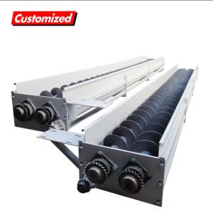 Wholesale Carbon Steel Heat Transport Screw Auger Conveyor For Chemical Industry from china suppliers