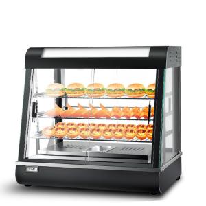 Wholesale Multifunctional Commercial Glass Food Warmer Display Showcase for Your Kitchen Needs from china suppliers