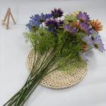 Simulated summer chrysanthemum lucky bucket flower arrangement wedding