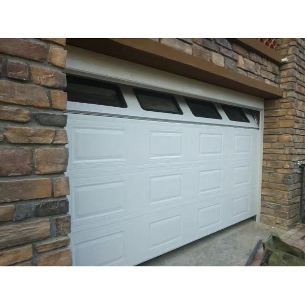 Insulation Electric Garage Doors Aluminum Alloy Sectional Roll Up Garage Doors