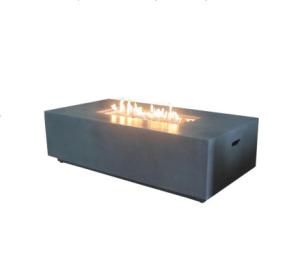 Wholesale Factory price black real flame LPG NPG outdoor see through gas fireplace from china suppliers