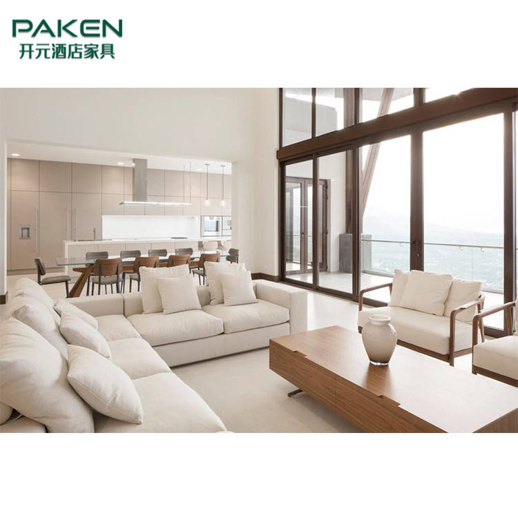 Clean And Concise Style Customize Modern Villa Furniture Living Room Furniture
