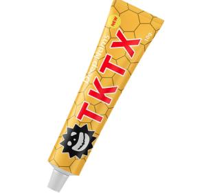 Wholesale 10g Numb Anesthetic Cream Yellow TKTX Numbing Cream CE SGS from china suppliers