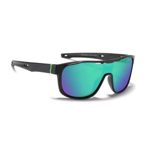 Wholesale Geometric shape Polarized Sport Sunglasses Male Mirror Lens Green from china suppliers