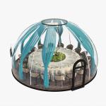 Sun Room House Terrace Outdoor Camp Camping Tent 4.4 m Restaurant