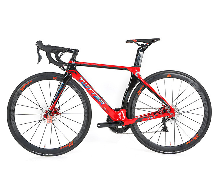Disc Brake T800 Carbon Fiber Road Bike SHIMANO 105 R7000-22 Speed