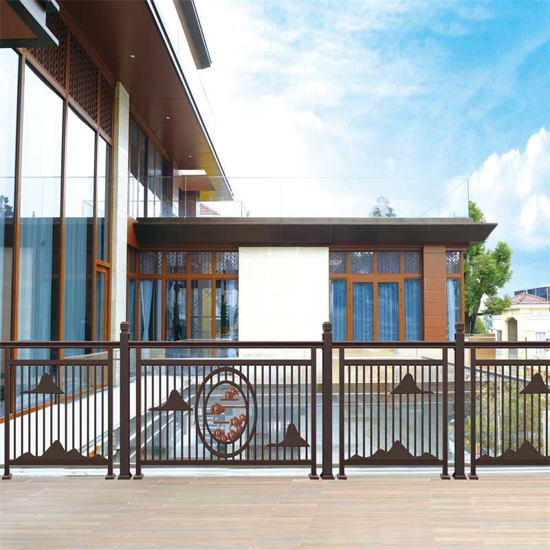 Flooring Installation American Style 316L ss Aluminum Balustrades Handrails Fence