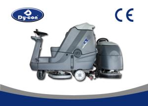Wholesale Protect Environment Ride On Floor Scrubber Dryer , Granite Floor Cleaning Machine from china suppliers
