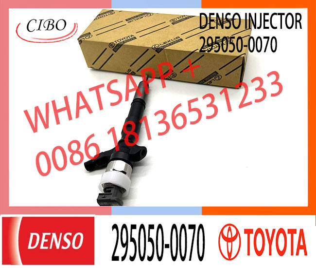 High Quality Diesel Fuel Injector Common Rail Injector 2367030380 2950500070 for TOYOTA engine 23670-30380 295050-0070