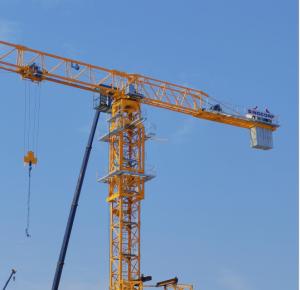 Wholesale Construction Building Flat Top Tower Crane Qtz Series 5 Ton 8 Ton 10 Ton Top Kits from china suppliers