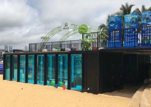 Wholesale Steel frame building prefab house Swimming pool Shipping container pools cost 20ft Shipping Container Swimming Pool from china suppliers