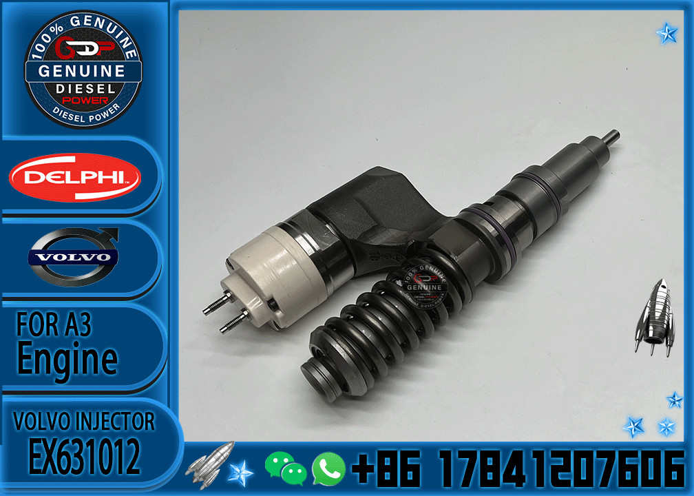 Diesel Fuel Injector nozzle RG33966 R517662 BEBE4B17102 EX631012 RG33967 33800-84100 BEBE4B15002 For VOL engine