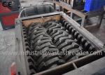 Heavy Duty 2 Shaft Shredder , Scrap Waste Wood Shredder Machine Low Noise