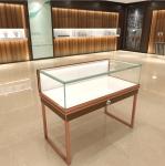 High End Metal / Plexiglass Jewelry Display Cases Shopping Mall Customized Logo