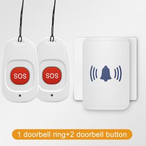 Wholesale 10m Wall Mounted Call Ring Doorbell ABS Halter Motion Sensor Detector from china suppliers