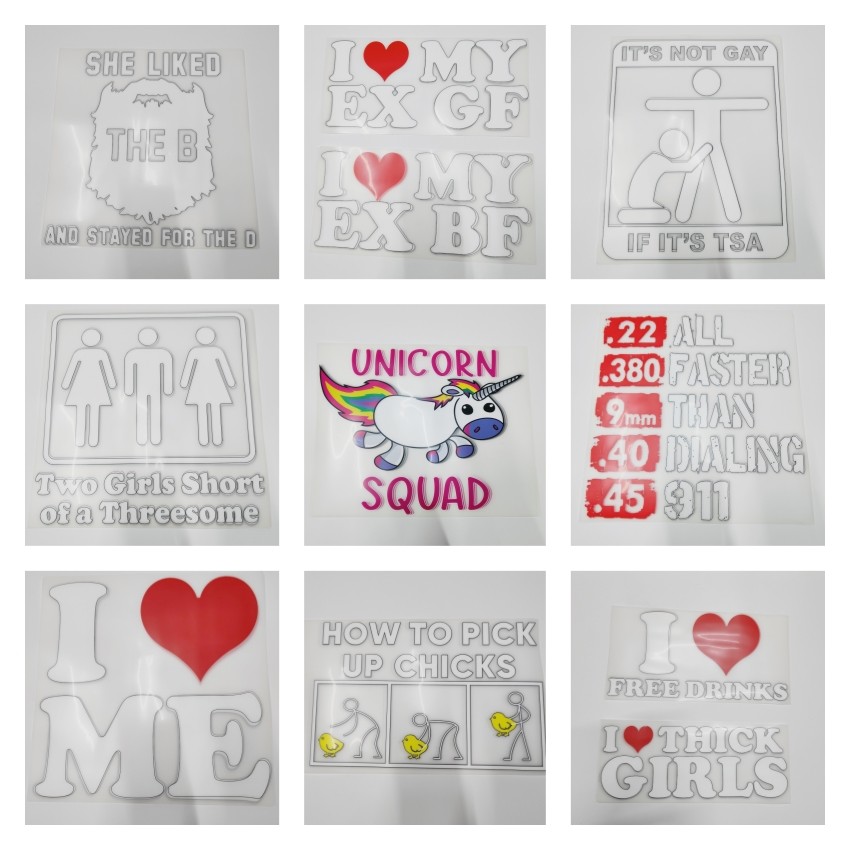 Custom Full Color DTF Transfers / Print DTF Transfer / DTF Shirt Transfer