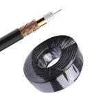 ISO9001 CCTV Coaxial Cable AL CU Braided For Antenna System