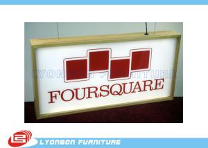 Wholesale Melamine Finished Wood Light Box For Retail from china suppliers
