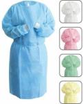 Breathable Hospital Disposable Surgical Gown Soft Non Woven Material