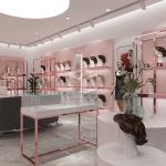 ODM Interior Designed Modern Wig Display Case 8mm Tempered Glass