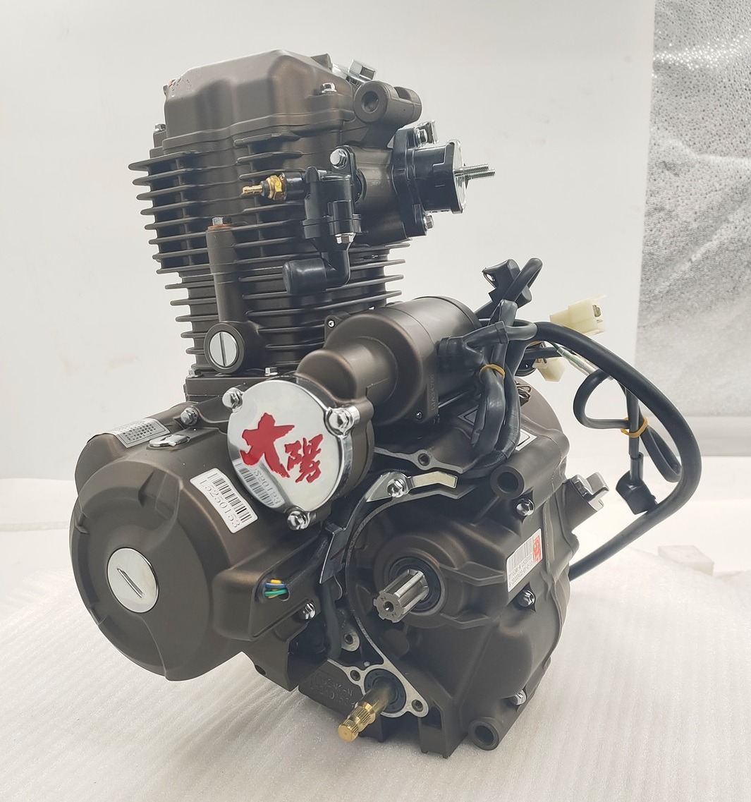 Super Cold Engine Manual Assembly 175cc Kick Start Hand Clutch Motorcycle for Tricycles
