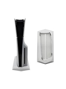 Wholesale White Color ABS Hard PS5 Slim Stand Compatible For CD-ROM Eddition from china suppliers
