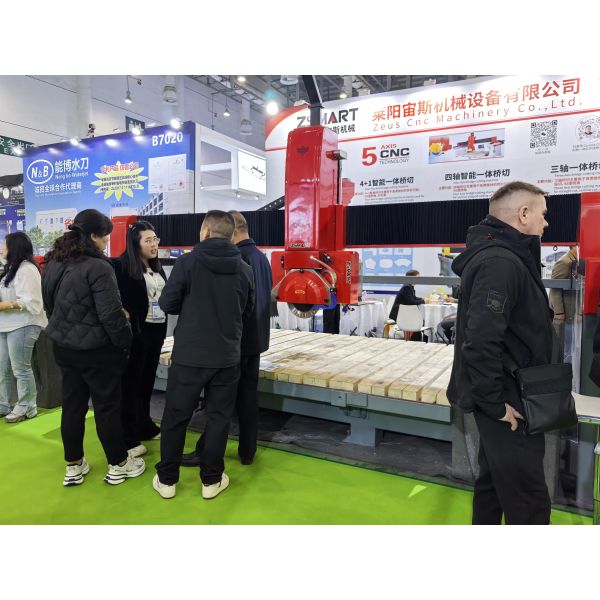 Tile Cutter 3axis Most Cheapest Customized 15kw 3200*2000mm Worktable Lifting Diamond Wire Saw Stone Machinery