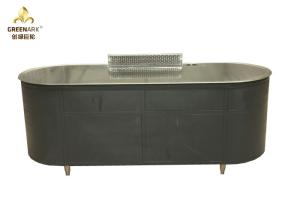 Wholesale Oval Shape Electric Teppanyaki Table , Commerical Electric Hibachi Cooktop from china suppliers